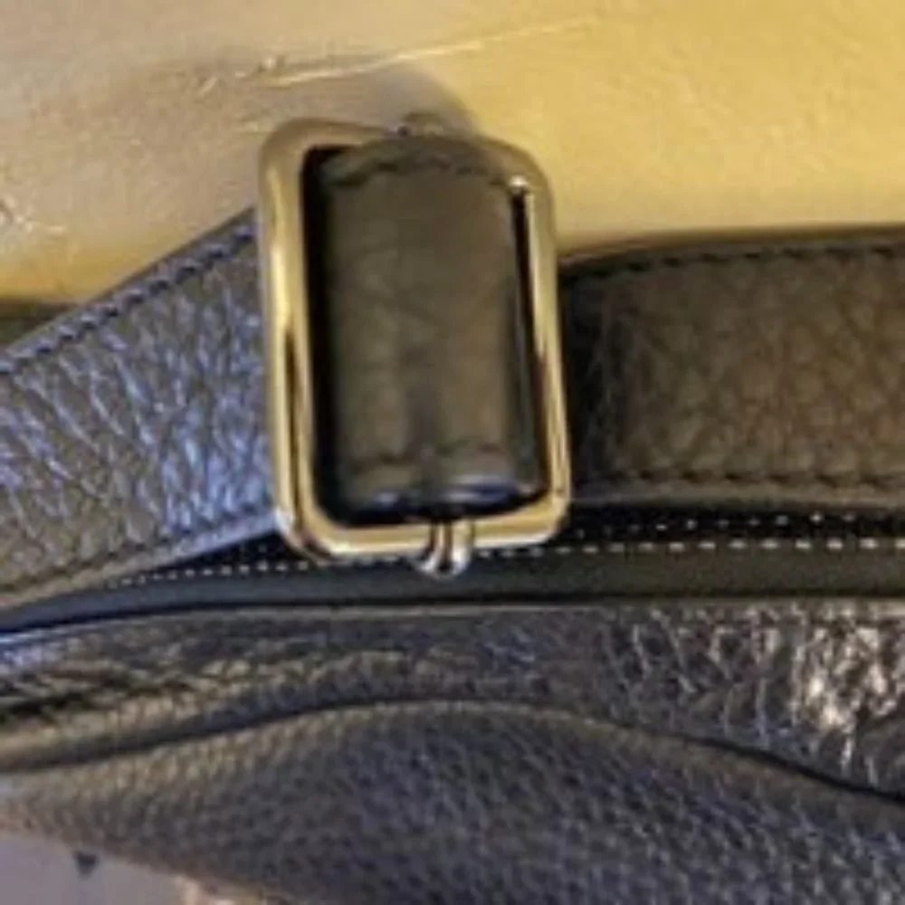 Valentino Black Noir Pebble Leather Rockstud Crossbody